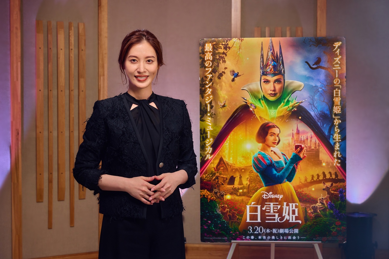 月城かなとがヴィラン＜女王＞の力強さを圧巻の歌声で魅せる！『白雪姫』劇中歌「美しさがすべて」特別映像解禁